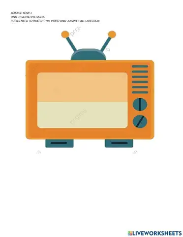 Unit 1 :SCIENTIFIC SKILLS