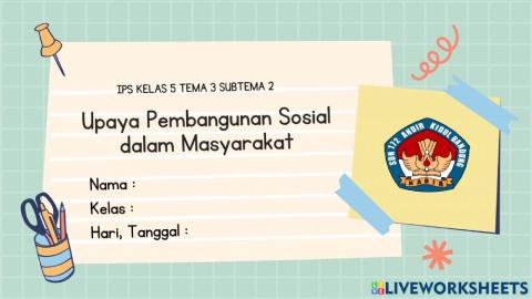 IPS Kelas 5  Tema 3 Subtema 2