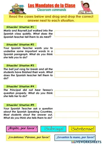 Los Mandatos de la clase