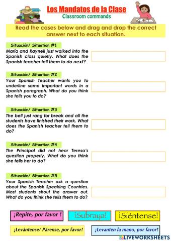 Los Mandatos de la clase