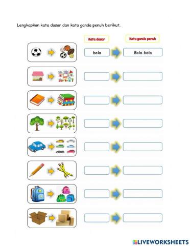 Kata ganda penuh tahun 1