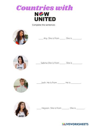 Countries - Now United (part 2)