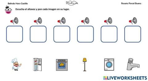 Vocabulario: la cocina 1