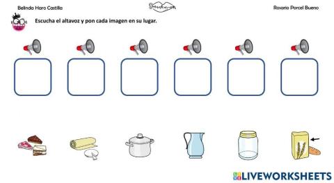 Vocabulario: la cocina 2