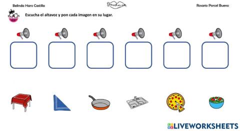 Vocabulario: la cocina 3