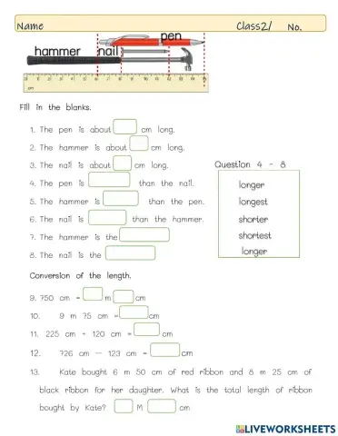 Measurement of length