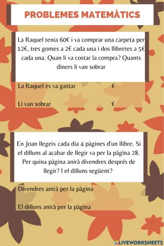 Problemes matemàtiques