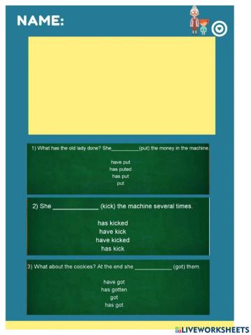 Story present perfect