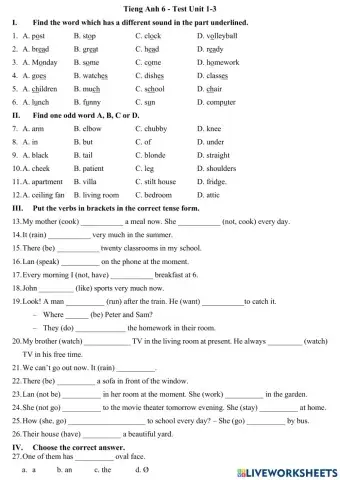 Tieng Anh 6 -  Unit 123 review (2)