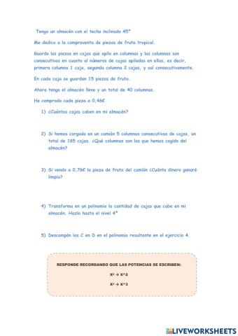 Abn: Suma paquetes Numéricos y descomposición de Polinomios