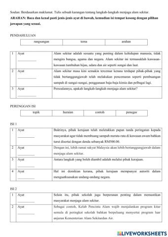 Karangan jenis fakta