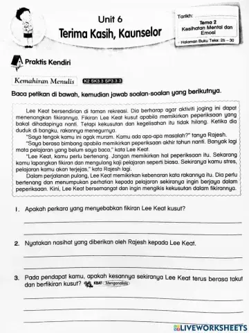 Terima Kasih Kaunselor