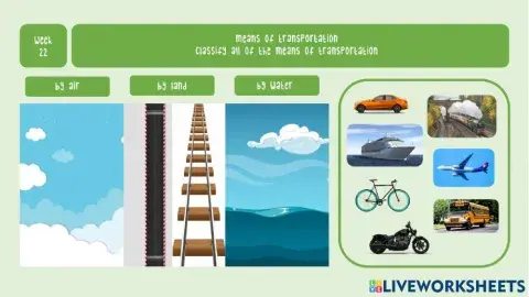 Means of transportation