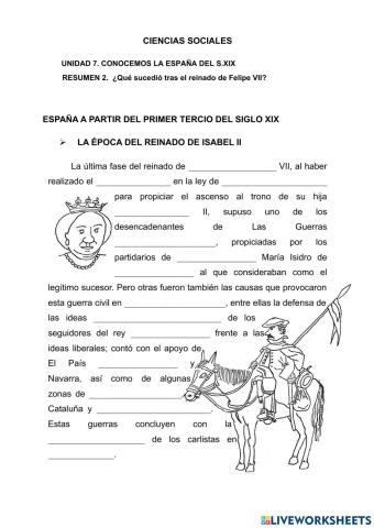 Cso. ¿Qué sucedió tras el reinado de Felipe VII?