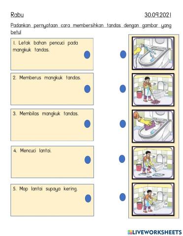 Latihan 2 - Mari Bersihkan Tandas