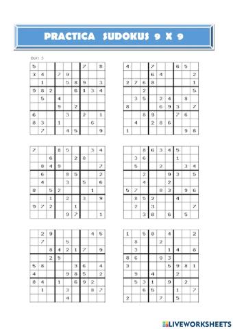 Sudoku 9x9