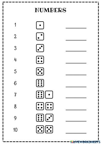 Numbers 1-10
