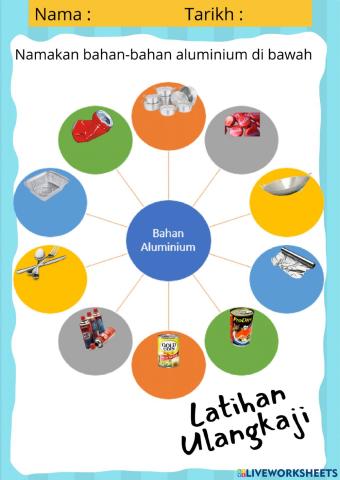 Latihan Ulangkaji - Bahan Aluminium