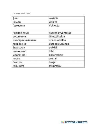 Мы из разных стран