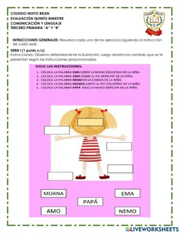 Evaluación 5 - Comunicación y lenguaje - 2