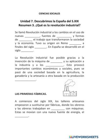 ¿Qué es la revolución industrial?