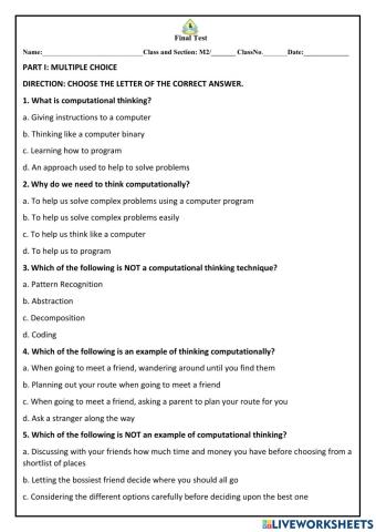 Com-sci final exam part 1