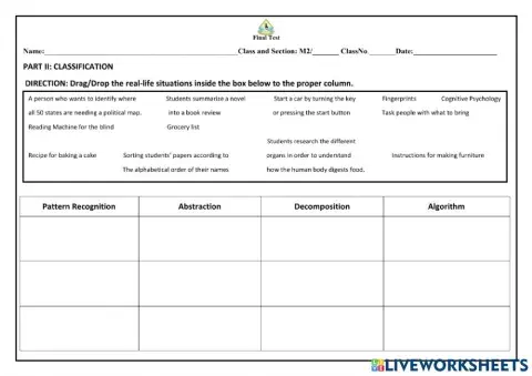 Com-sci final exam part 2