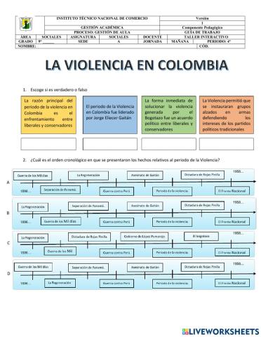 La violencia