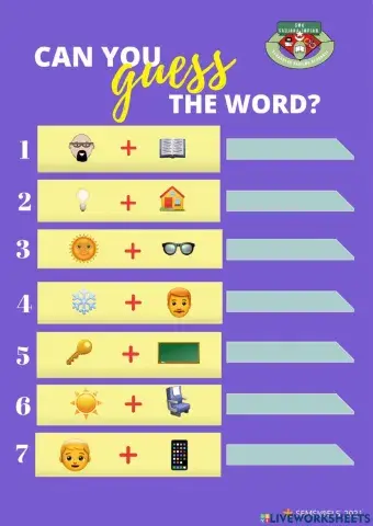 Emoji guess the word