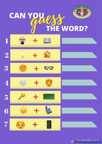 Emoji guess the word