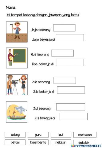 Pekerjaan Bukan Beruniform