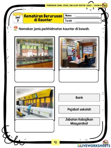 Kemahiran Berurusan Di Kaunter