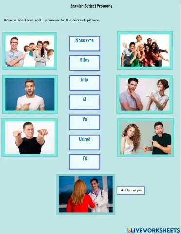 Spanish Subject Pronouns