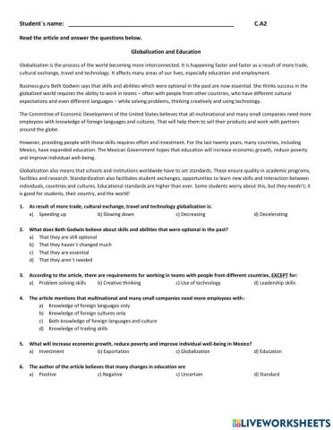 Reading Lesson 3 Unit 2