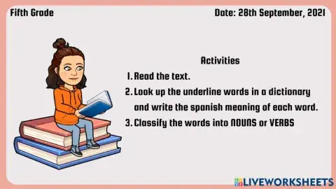 Fifth grade reading comprehension