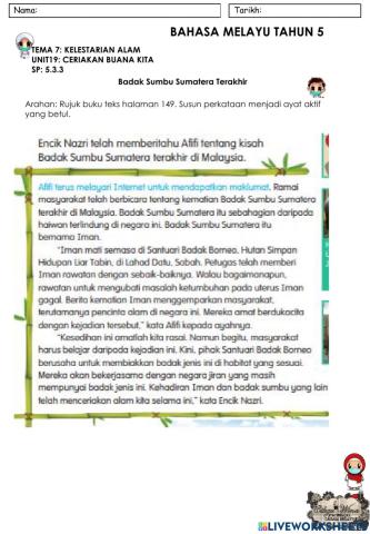 Badak Sumbu Sumatera Terakhir