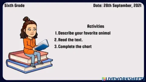 SIXTH GRADE -The natural world-