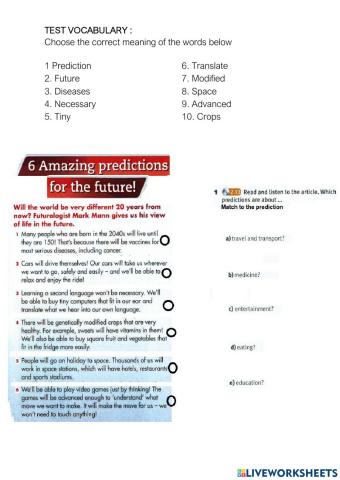 English form 1 unit 2 (part2)
