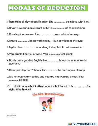Modals of deduction in present