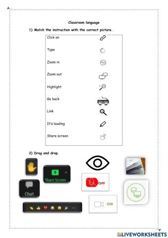 Online Class Language