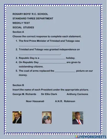 Independence and Republic Day T and T