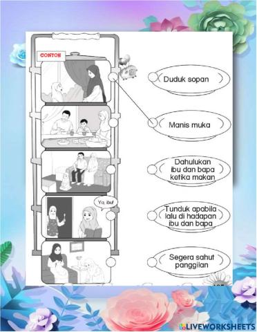 Adab Menghormati Ibu Bapa