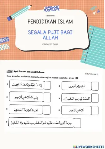 Segala puji bagi allah