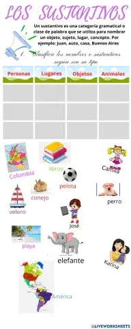 Los  sustantivos