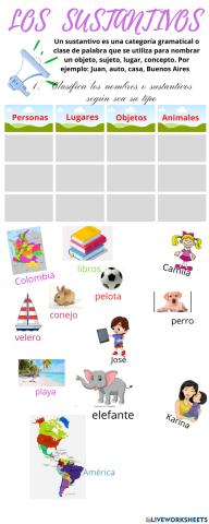 Los  sustantivos