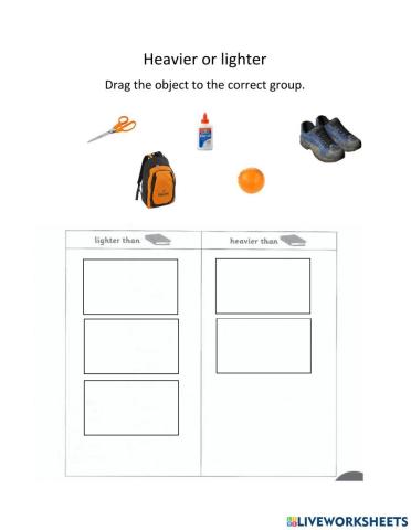 Heavier or lighter than a book