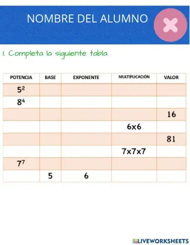 Potencias Actividad 5.2