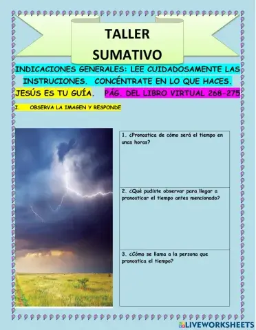 El tiempo metereológicos