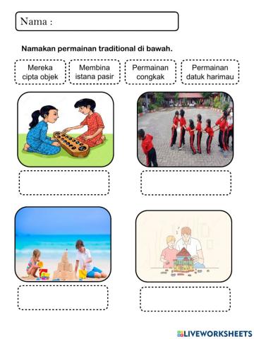 Permainan traditional  (pj)