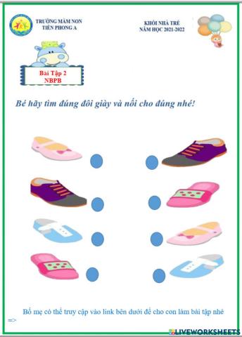 Nối cặp cho đúng